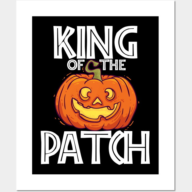 King Of The Patch Halloween Wall Art by Sinclairmccallsavd